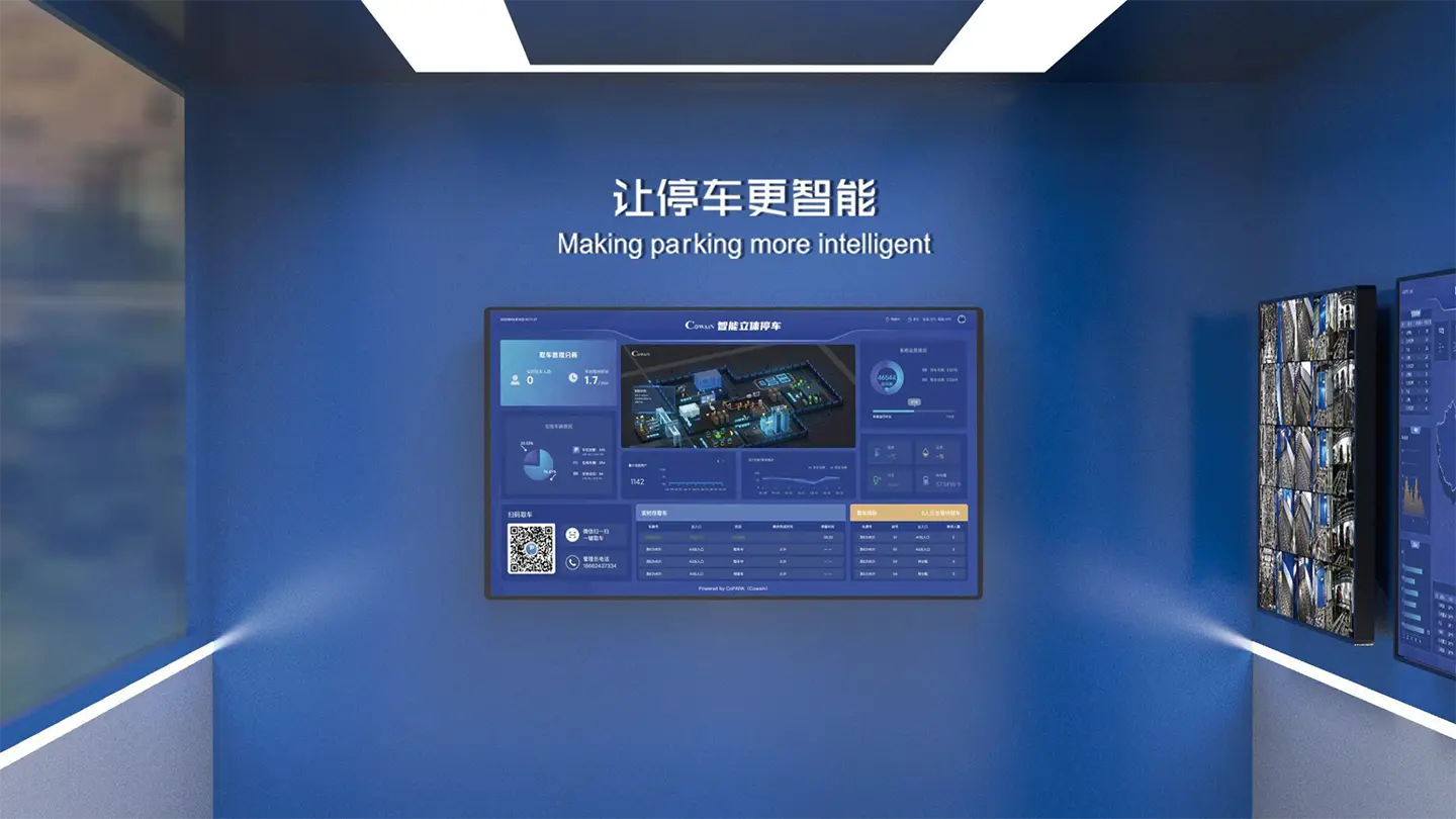 Pantalla Lobby - CoPARK SMART